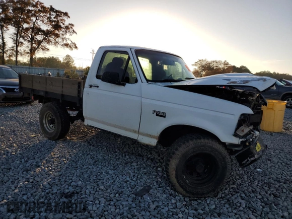 1995 Ford F-150 with VIN 1FTDF15Y1SNA40498, listed as a Copart auction lot 85003654 with 0 mi miles and Salvage Title. Bid and sale history available at carsss.com. Image 4.