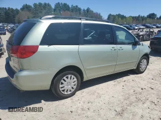 2009 Toyota Sienna CE with VIN 5TDZK23C79S266113, listed as a Copart auction lot 54671735 with 142,367 mi miles and Clean Title. Bid and sale history available at carsss.com. Image 3.