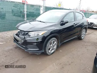2021 Honda HR-V LX with VIN 3CZRU6H30MM711305, listed as a IAAI auction lot 41698738 with 38,466 mi miles. Bid and sale history available at carsss.com. Image 2.