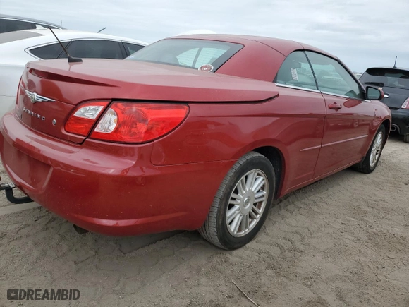 2008 Chrysler Sebring Touring with VIN 1C3LC55R38N281688, listed as a Copart auction lot 76594204 with 0 mi miles and Salvage Title. Bid and sale history available at carsss.com. Image 3.