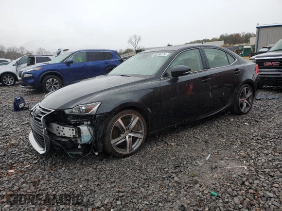 2017 Lexus IS with VIN JTHBA1D28H5061634, listed as a Copart auction lot 83794174 with 69,666 mi miles and Salvage Title. Bid and sale history available at carsss.com. Image 1.