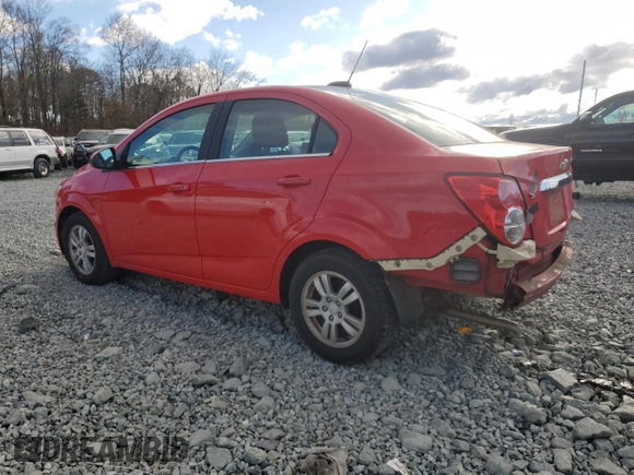 2015 Chevrolet Sonic LT with VIN 1G1JC5SH5F4198290, listed as a Copart auction lot 81277654 with 91,396 mi miles and Salvage Title. Bid and sale history available at DreamBid. Image 2.