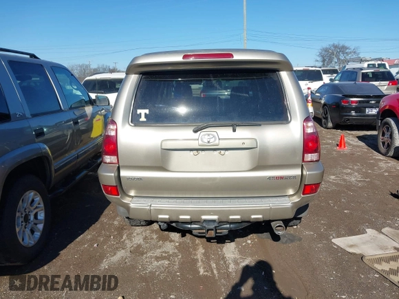2005 Toyota 4Runner SR5 with VIN JTEBT14R050051404, listed as a IAAI auction lot 41333648 with 413,375 mi miles and . Bid and sale history available at DreamBid. Image 17.