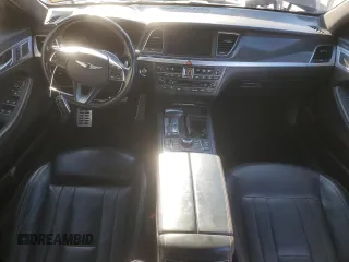 2018 Genesis G80 Sport with VIN KMHGN4JB0JU249217, listed as a Copart auction lot 49489395 with 141,600 mi miles and Clean title. Bid and sale history available at DreamBid. Image 8.