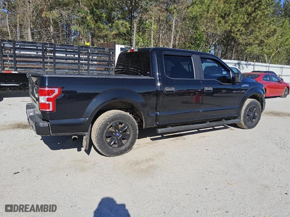 2018 Ford F-150 XL with VIN 1FTEW1CP8JFD70646, listed as a Copart auction lot 49853525 with NaN miles and Clean Title. Bid and sale history available at carsss.com. Image 3.