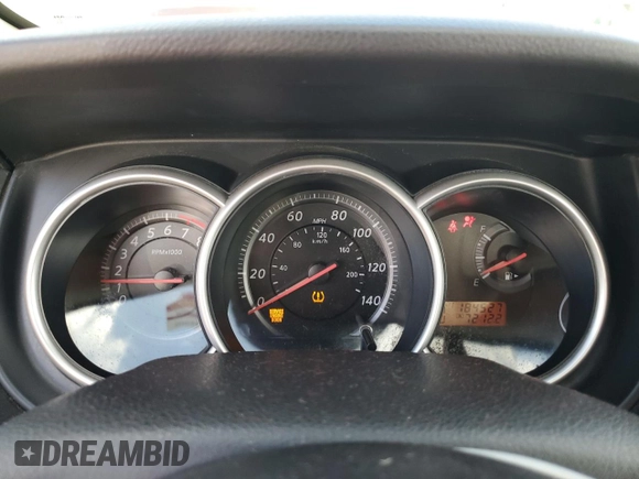 2010 Nissan Versa 1.6 with VIN 3N1CC1AP0AL366599, listed as a Copart auction lot 44592695 with 184,527 mi miles and Salvage Title. Bid and sale history available at carsss.com. Image 9.