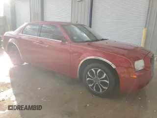 2007 Chrysler 300 with VIN 2C3KA43R87H877157, listed as a Copart auction lot 48135695 with 208,878 mi miles and Salvage Title. Bid and sale history available at carsss.com. Image 4.