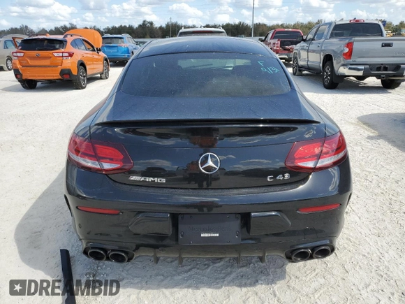 2021 Mercedes-Benz C 43 AMG with VIN W1KWJ6EB0MG091570, listed as a Copart auction lot 77256964 with Not provided miles and Non repairable. Bid and sale history available at DreamBid. Image 6.