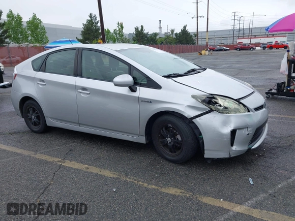 2013 Toyota Prius One with VIN JTDKN3DU4D5670233, listed as a IAAI auction lot 42065164 with 193,103 mi miles and . Bid and sale history available at DreamBid. Image 1.