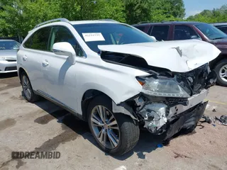 2015 Lexus RX 350 with VIN 2T2BK1BA3FC337934, listed as a IAAI auction lot 42221535 with 154,914 mi miles and . Bid and sale history available at DreamBid. Image 1.
