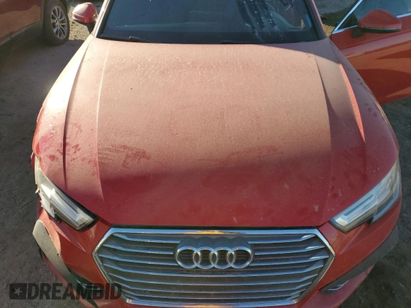 2017 Audi A4 Premium Plus with VIN WAULNAF42HN013844, listed as a Copart auction lot 88176795 with 0 mi miles and Clean Title. Bid and sale history available at carsss.com. Image 11.