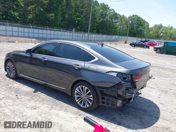 2017 Genesis G80 3.8L с VIN KMHGN4JE3HU205815, выставлен на аукционе IAAI как лот 42256279 с пробегом 111 158 миль миль и . История ставок и продаж доступна на DreamBid. Изображение 3.