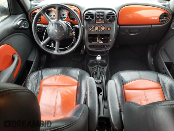 2003 Chrysler PT Cruiser GT with VIN 3C8FY78GX3T601063, listed as a Copart auction lot 57888885 with 77,018 mi miles and Non repairable. Bid and sale history available at DreamBid. Image 8.