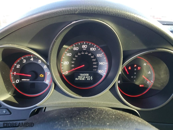 2008 Acura TL Type-S with VIN 19UUA765X8A002128, listed as a Copart auction lot 88341535 with 166,008 mi miles and Salvage Title. Bid and sale history available at carsss.com. Image 9.