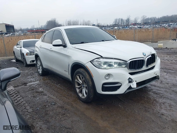 2016 BMW X6 xDrive35i with VIN 5UXKU2C52G0N81395, listed as a IAAI auction lot 41490540 with 149,031 mi miles. Bid and sale history available at carsss.com. Image 1.