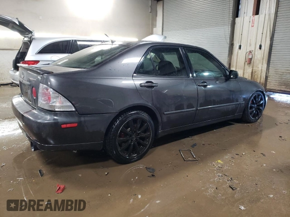 2003 Lexus IS 300/350 with VIN JTHBD192930071854, listed as a Copart auction lot 46166955 with 240,258 mi miles and Salvage Title. Bid and sale history available at DreamBid. Image 3.