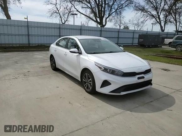2022 Kia Forte LXS with VIN 3KPF24AD1NE417395, listed as a Copart auction lot 48190215 with 47,141 mi miles and Salvage Title. Bid and sale history available at carsss.com. Image 10.