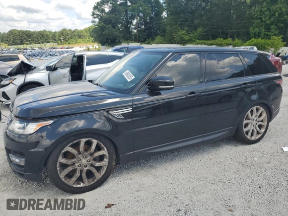 2015 Land Rover Range Rover Sport HSE with VIN SALWR2VF8FA605744, listed as a Copart auction lot 59903855 with 135,276 mi miles and Clean title. Bid and sale history available at DreamBid. Image 1.