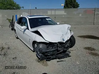2007 BMW 3 Series 328i with VIN WBAVC53537FZ79020, listed as a Copart auction lot 57387485 with Not provided miles and Salvage title. Bid and sale history available at DreamBid. Image 14.