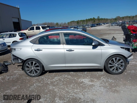 2021 Hyundai Accent Limited with VIN 3KPC34A62ME134438, listed as a IAAI auction lot 41412917 with 140,547 mi miles. Bid and sale history available at carsss.com. Image 14.