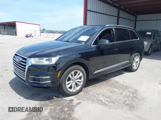 2017 Audi Q7 Premium Plus with VIN WA1LAAF75HD012700, listed as a IAAI auction lot 42696758 with 140,093 mi miles and . Bid and sale history available at DreamBid. Image 17.
