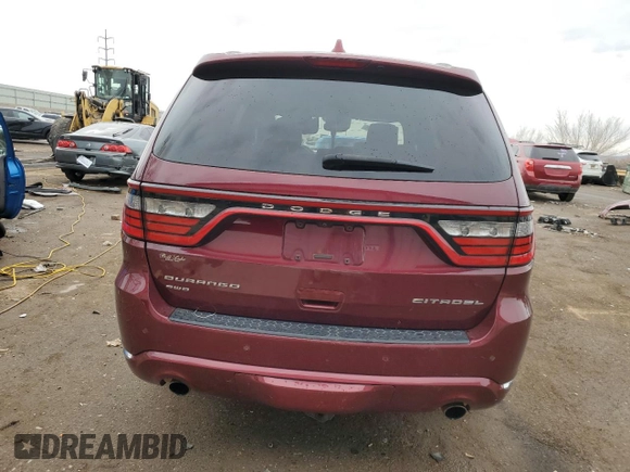 2017 Dodge Durango Citadel z VIN 1C4SDJET5HC903955, wystawiony jako Copart lot #87325694 z przebiegiem 140 852 mil mil oraz Szkoda całkowita • Salvage title. Historia ofert i sprzedaży dostępna na DreamBid. Obrazek 6.