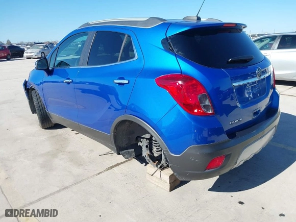 2015 Buick Encore Convenience with VIN KL4CJBSB7FB233658, listed as a IAAI auction lot 41663710 with 89,708 mi miles. Bid and sale history available at carsss.com. Image 3.