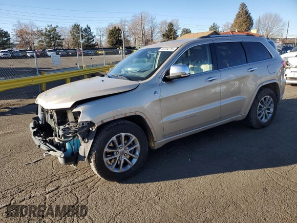 2015 Jeep Grand Cherokee High Altitude with VIN 1C4RJFCM6FC878769, listed as a Copart auction lot 46704755 with 81,727 mi miles and Salvage title. Bid and sale history available at DreamBid. Image 1.