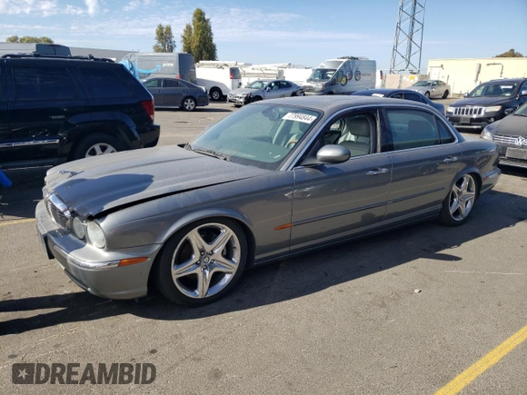 2005 Jaguar XJ with VIN SAJWA79C15SG40523, listed as a Copart auction lot 77994844 with 113,634 mi miles and Clean Title. Bid and sale history available at carsss.com. Image 1.