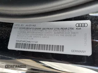 2017 Audi A6 Premium Plus z VIN WAUF2AFC2HN111141, wystawiony jako Copart lot #86706514 z przebiegiem Nie podano mil oraz Szkoda całkowita • Salvage title. Historia ofert i sprzedaży dostępna na DreamBid. Obrazek 13.