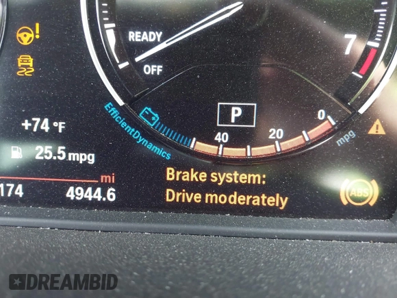 2018 BMW X1 xDrive28i with VIN WBXHT3C30J5L34702, listed as a IAAI auction lot 41935803 with 42,174 mi miles. Bid and sale history available at carsss.com. Image 7.