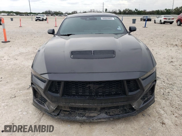 2024 Ford Mustang GT with VIN 1FA6P8CF4R5400069, listed as a Copart auction lot 50809065 with 22,182 mi miles and Salvage Title. Bid and sale history available at carsss.com. Image 5.