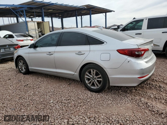 2017 Hyundai Sonata 2.4L with VIN 5NPE24AF9HH581331, listed as a Copart auction lot 45404485 with 126,643 mi miles and Salvage Title. Bid and sale history available at carsss.com. Image 2.