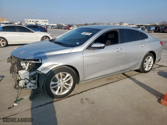 2018 Chevrolet Malibu LT with VIN 1G1ZD5STXJF129581, listed as a Copart auction lot 48887255 with 101,704 mi miles and Salvage Title. Bid and sale history available at carsss.com. Image 1.