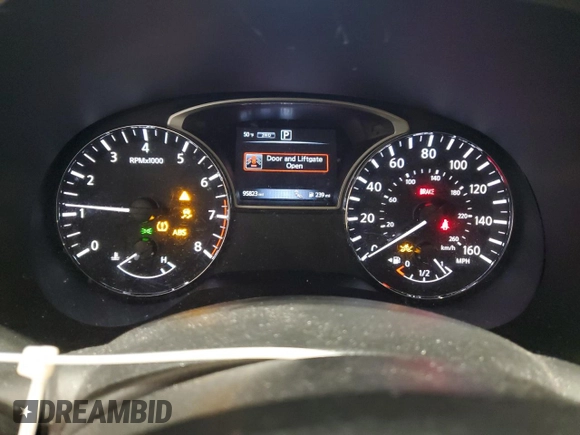 2018 Nissan Pathfinder Platinum with VIN 5N1DR2MM9JC654801, listed as a Copart auction lot 48439965 with 95,823 mi miles and Clean title. Bid and sale history available at DreamBid. Image 9.
