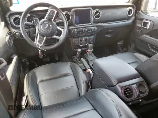 2021 Jeep Gladiator Overland z VIN 1C6HJTFG0ML578410, wystawiony jako Copart lot #58590995 z przebiegiem Nie podano mil oraz Szkoda całkowita • Salvage title. Historia ofert i sprzedaży dostępna na DreamBid. Obrazek 8.