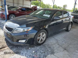 2014 Kia Optima LX z VIN 5XXGM4A74EG337492, wystawiony jako Copart lot #60512295 z przebiegiem 122 128 mil mil oraz Czysty tytuł • Clean title. Historia ofert i sprzedaży dostępna na DreamBid. Obrazek 1.