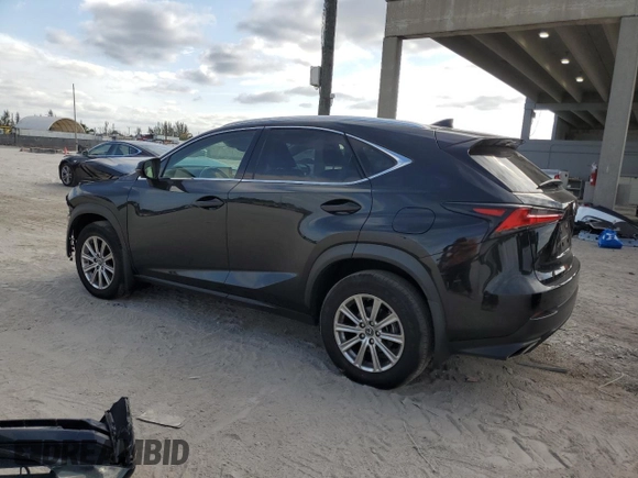 2021 Lexus NX with VIN JTJDARDZ5M5020617, listed as a Copart auction lot 51363724 with 34,352 mi miles and Salvage Title. Bid and sale history available at carsss.com. Image 2.