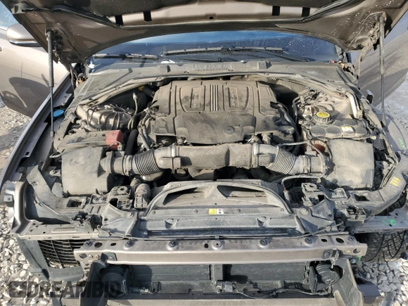 2017 Jaguar XF 35t Prestige with VIN SAJBK4BV3HCY27425, listed as a Copart auction lot 89311575 with 74,472 mi miles and Salvage Title. Bid and sale history available at carsss.com. Image 11.