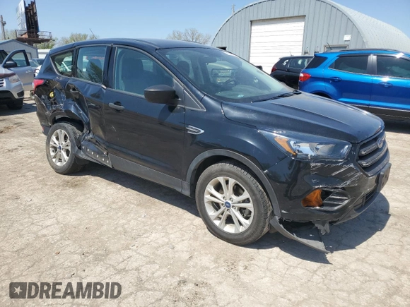 2018 Ford Escape S with VIN 1FMCU0F72JUD50712, listed as a Copart auction lot 52181675 with 61,328 mi miles and Salvage title. Bid and sale history available at DreamBid. Image 4.