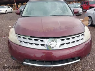 2006 Nissan Murano SL with VIN JN8AZ08T56W409775, listed as a IAAI auction lot 41930473 with 263,551 mi miles. Bid and sale history available at carsss.com. Image 6.