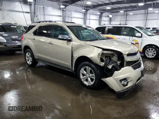 2012 Chevrolet Equinox LTZ with VIN 2GNFLGE54C6226978, listed as a Copart auction lot 43212055 with 169,789 mi miles and Salvage Title. Bid and sale history available at DreamBid. Image 4.