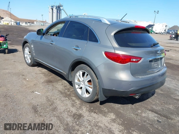 2012 Infiniti FX with VIN JN8AS1MWXCM156244, listed as a IAAI auction lot 41985306 with 107,039 mi miles and . Bid and sale history available at DreamBid. Image 3.