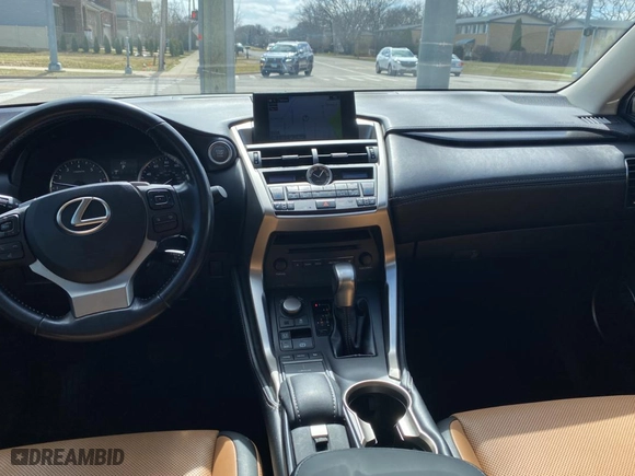 2015 Lexus NX 200t with VIN JTJYARBZXF2020301, listed as a Copart auction lot 50592835 with 98,908 mi miles and Clean Title. Bid and sale history available at carsss.com. Image 9.