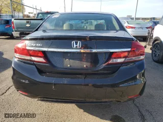 2013 Honda Civic Sdn LX with VIN 19XFB2F50DE053555, listed as a Copart auction lot 51796255 with 301,851 mi miles and Clean Title. Bid and sale history available at carsss.com. Image 6.