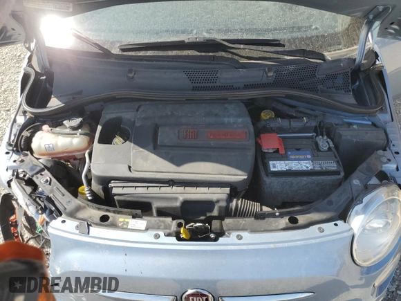 2014 FIAT 500 Sport with VIN 3C3CFFBR0ET301019, listed as a Copart auction lot 76070454 with 43,212 mi miles and Salvage Title. Bid and sale history available at carsss.com. Image 11.