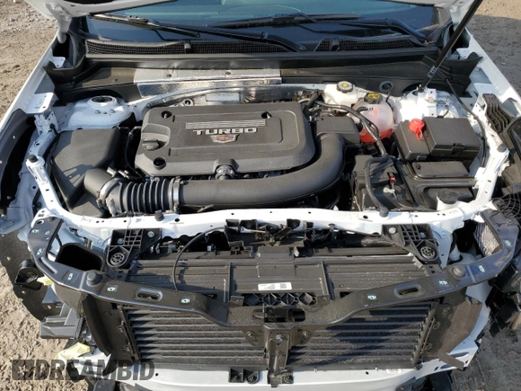 2024 Cadillac XT4 AWD Premium Luxury with VIN 1GYFZDR40RF225603, listed as a Copart auction lot 87899975 with 1,659 mi miles and Salvage title. Bid and sale history available at DreamBid. Image 12.