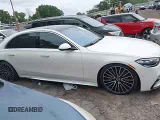 2023 Mercedes-Benz S 580 with VIN W1K6G7GBXPA184878, listed as a IAAI auction lot 42169511 with 12,496 mi miles and . Bid and sale history available at DreamBid. Image 13.