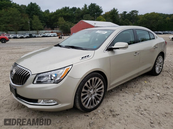 2016 Buick LaCrosse Premium II with VIN 1G4GF5G39GF202963, listed as a Copart auction lot 72733324 with 104,949 mi miles and Clean Title. Bid and sale history available at carsss.com. Image 1.