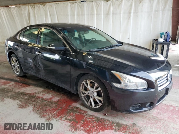 2012 Nissan Maxima SV with VIN 1N4AA5AP9CC868033, listed as a Copart auction lot 65988475 with 87,380 mi miles and Salvage title. Bid and sale history available at DreamBid. Image 4.